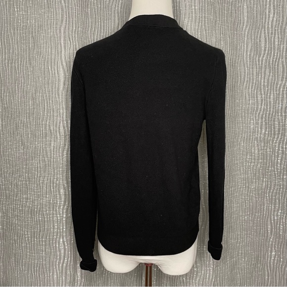 Zara knit rhinestone button cardigan - Picture 3 of 7